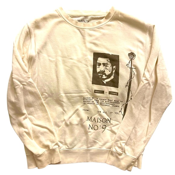 Sweaters - Maison No 9 by Post Malone crewneck